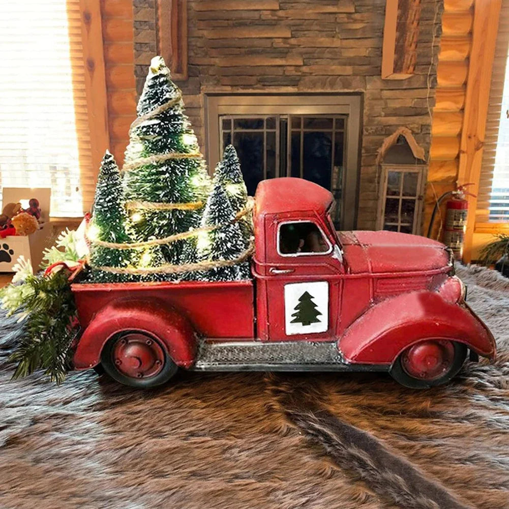 Vintage Truck Ornament für die Feiertage